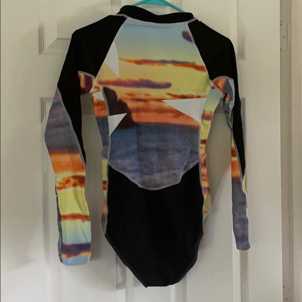 long sleeve one piece swimsuit